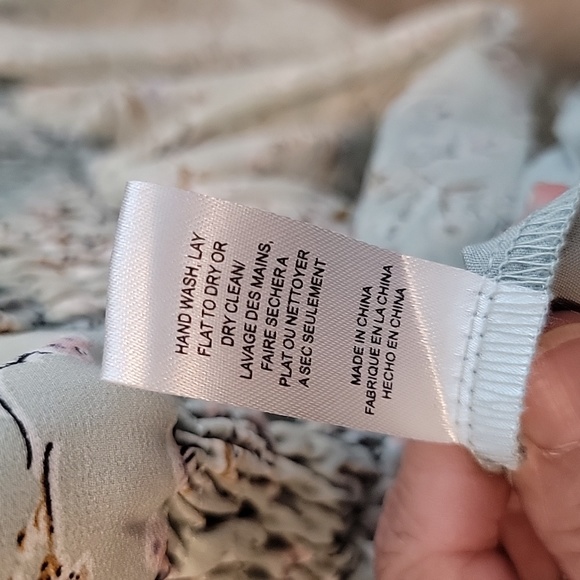 NWT Emmie Rose Sage Floral Dress - Picture 15 of 15